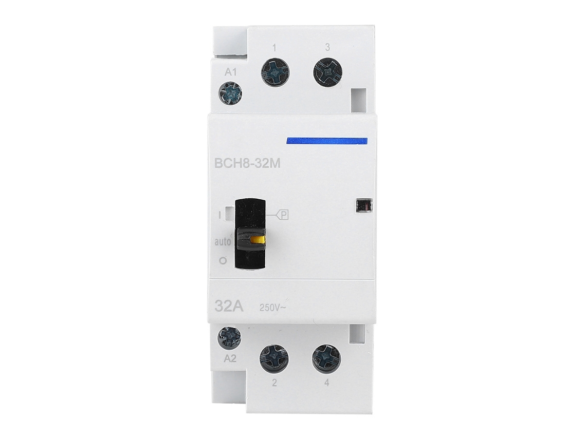 Contator Elétrico Doméstico 2p 32a Controle Manual Edifícios | S/MARCA