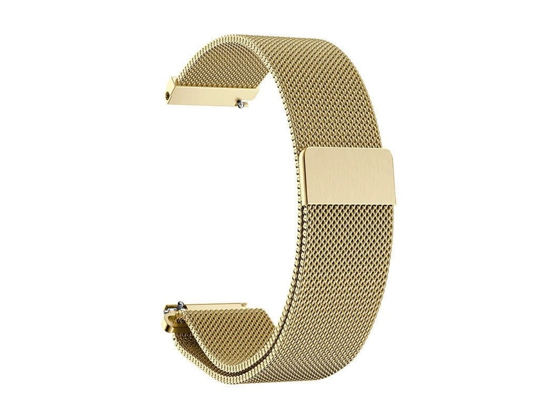 Pulseira Milanese Loop Para Samsung Galaxy Watch 5 40mm Dourada