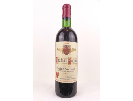 Vinho Tinto CHÂTEAU ROZIER 1966 (75 cl - 1 unidade)