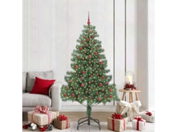 Vidaxl Árvore De Natal Verde 210 Cm Pvc
