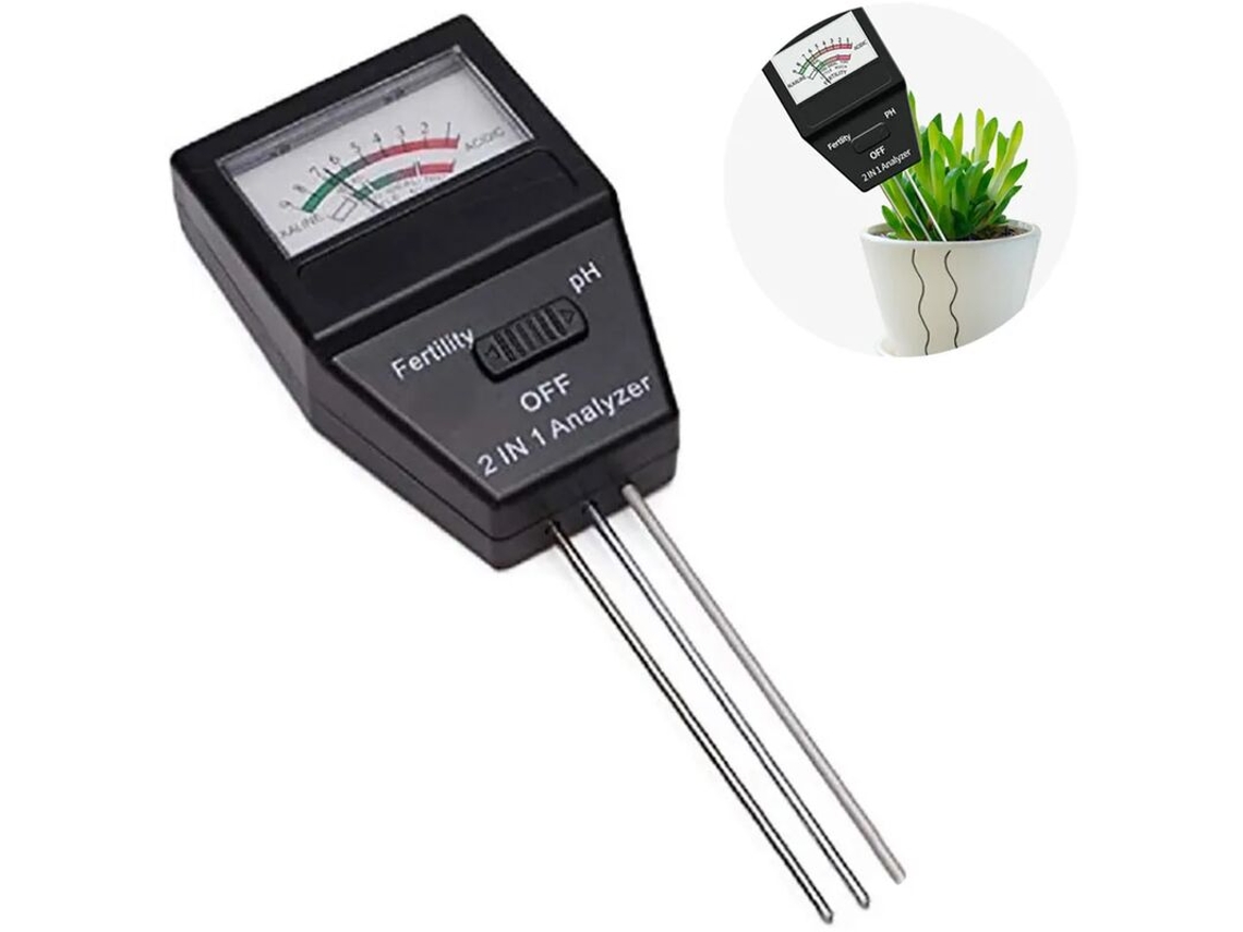 Medidor De Umidade Do Solo 3 Em 1 Para Plantas, Jardim, Quintal, Gramado, Ambientes Internos E Externos. Mede Umidade, Luz Solar P Aquaforge