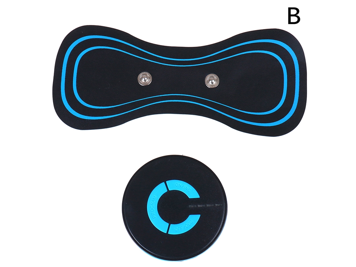 Mini Massageador Eltrico Porttil Para Pescoo, Estimulador De Massagem Cervical E Alvio Da Dor.-tuotuo
