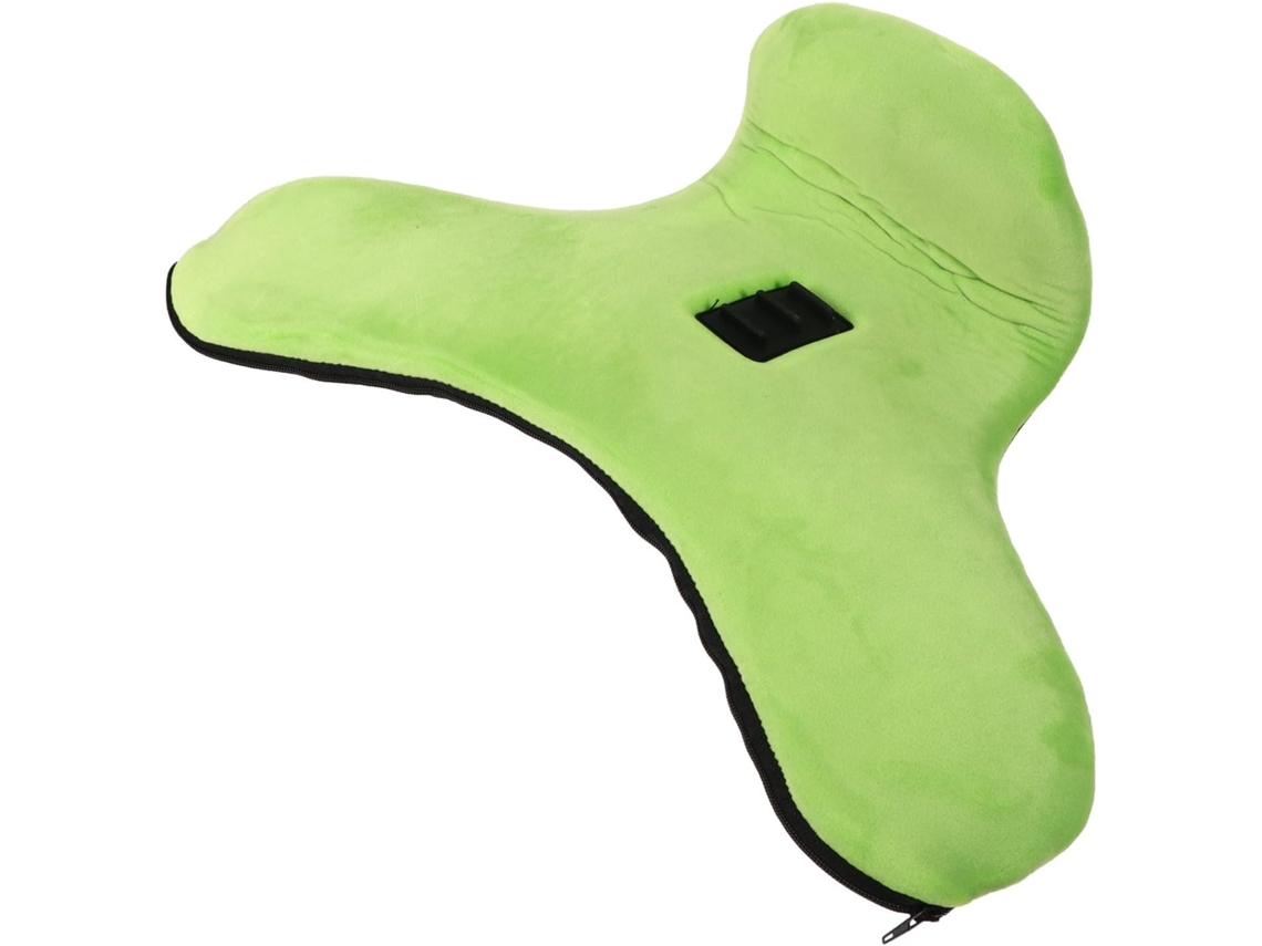 Suporte para Tablet em Plástico Polipropileno Esponjoso Verde, Vista Horizontal. SFUSHOS