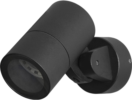 Projector de Teto IP65 GU10 8W Preto