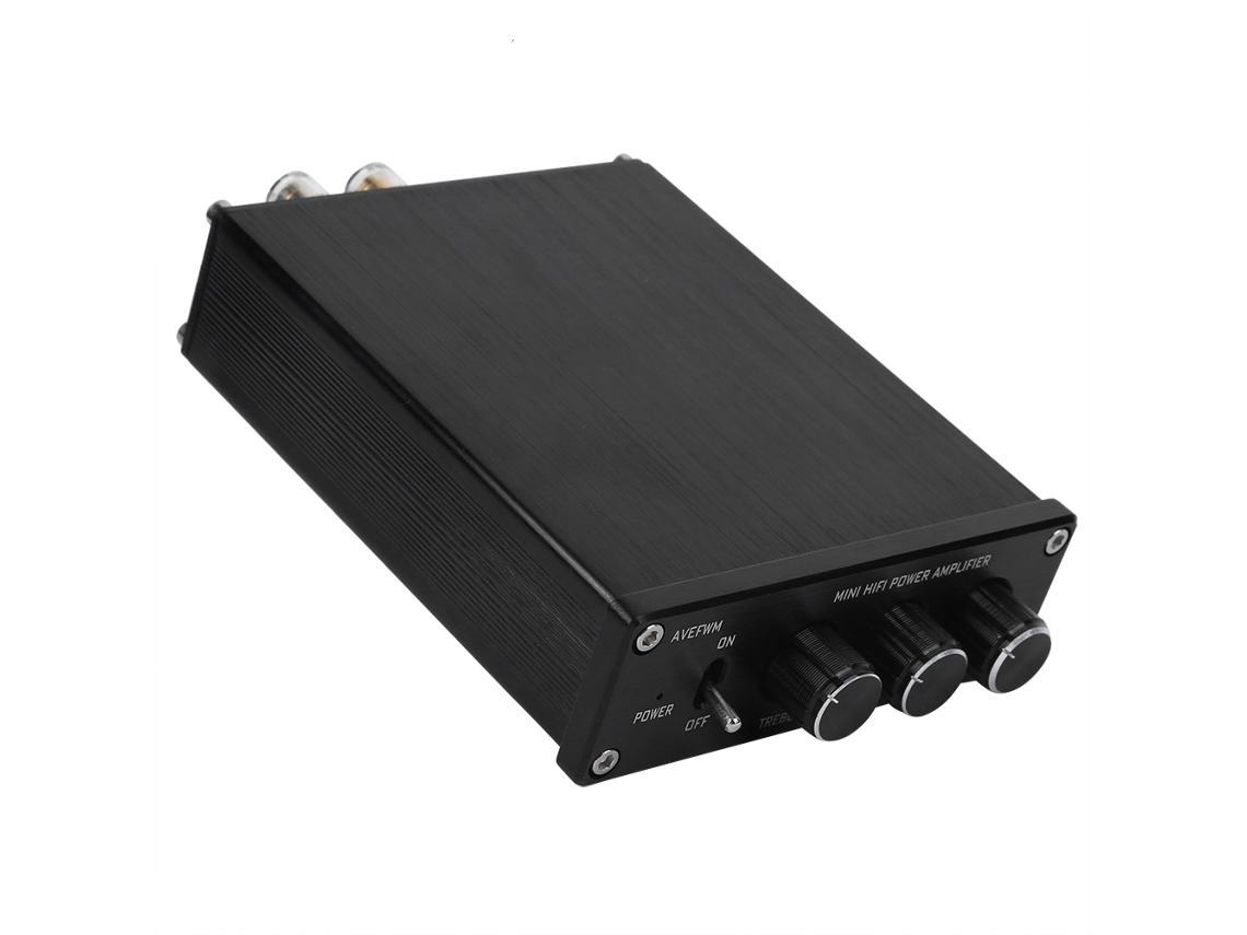 Laxiscreed Mini Amplificador Hifi Estéreo Digital Compacto E Portátil Para Melhorar O Áudio