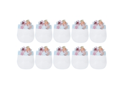 10 Unidades De Protetor Facial Transparente Com Desenho Animado Fofo, Anti, Saliva, Para Uso Externo, Ideal Para Bebês E Crianças