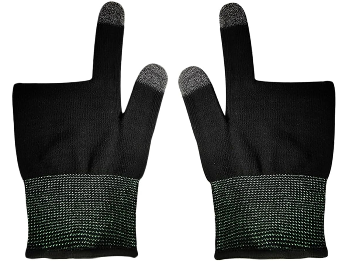 Luvas Masculinas De Inverno Sem Dedos Para Jogos, Em Nylon E Fibra Respiráveis, Antiderrapantes E Com Absorção De Suor