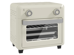 Mini Forno Elétrico 10l Com Convecção 1000w, Air Fryer 2 Em 1, Grill, Ecrã Touch, Temperatura 80-230°c, Temporizador 60 Min, Luz Interior