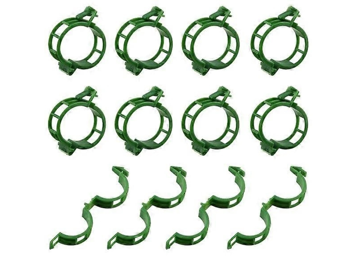 Grampos Para Plantas, Pacote Com 100, Verde, Jardim