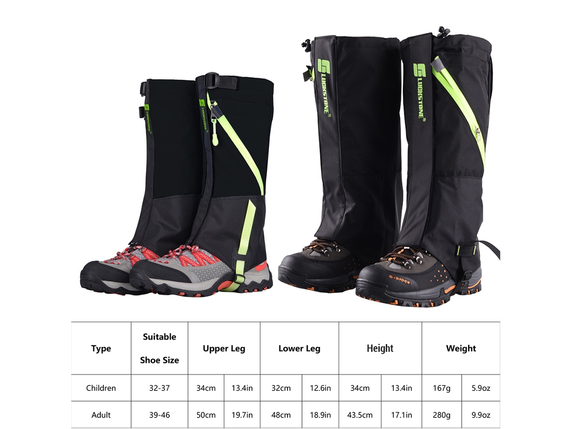 Gaiters de Neve para Caminhada S/MARCA