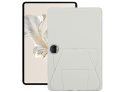 Capa Dobrável Com Suporte Magnético E Parte Traseira Em Couro Acrílico Para Tablet Honor Pad 9 12.1 (2023).