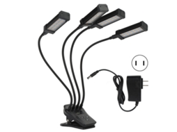 Lâmpada de crescimento de plantas 96w 4 cabeças com display lcd espectro completo modos de dimmer ajustável S/MARCA