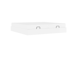Conjunto de 2 Estruturas de Cama com Colchão Branco PVC MAISON EXCLUSIVE