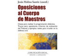 Livro Oposiciones Al Cuerpo De Maestros de Jesús Molina Saorín (Espanhol)