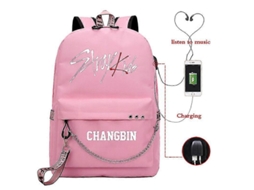 Mochila Stray Kids Usb Estilo Coreano Felix Escolar Volta Às Aulas Meninos Meninas Fãs Mochila_ofertas Especiais Aquaforge