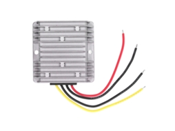 Regulador De Voltaje Dc A Dc Aluminio Reductor Para Motor Luz Led 12v 24v A 12v 5a