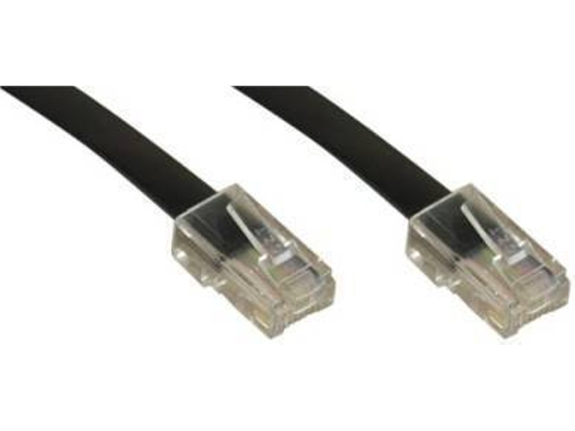 Cabo de Rede INLINE (RJ45 - 10 m - Preto)