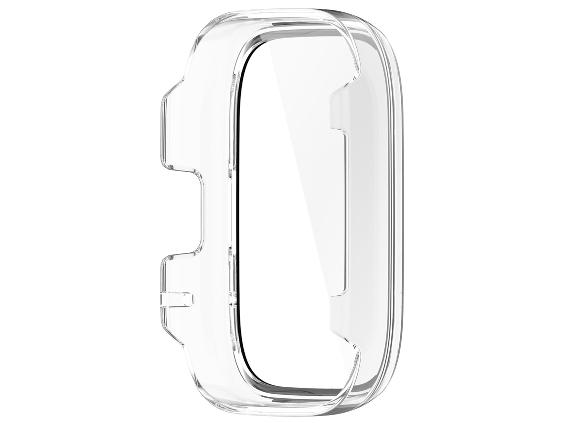 Capa Protetora, Compatível Com Redmi Watch Active/ 3 Lite, Branca E Transparente