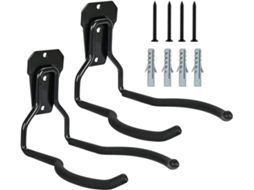 Clips de calha GOKOCO plástico preto resistente às intempéries, 50 peças, para proteção e drenagem de calhas