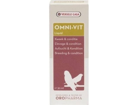 Complemento Alimentar para Aves VERSELE-LAGA Omni-Vit Líquido (30ml)