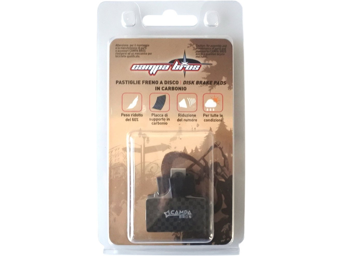 Pastilhas Travão Disco Shimano Xtr/Xt 12 Supporto Carbon Douradocampa Bros