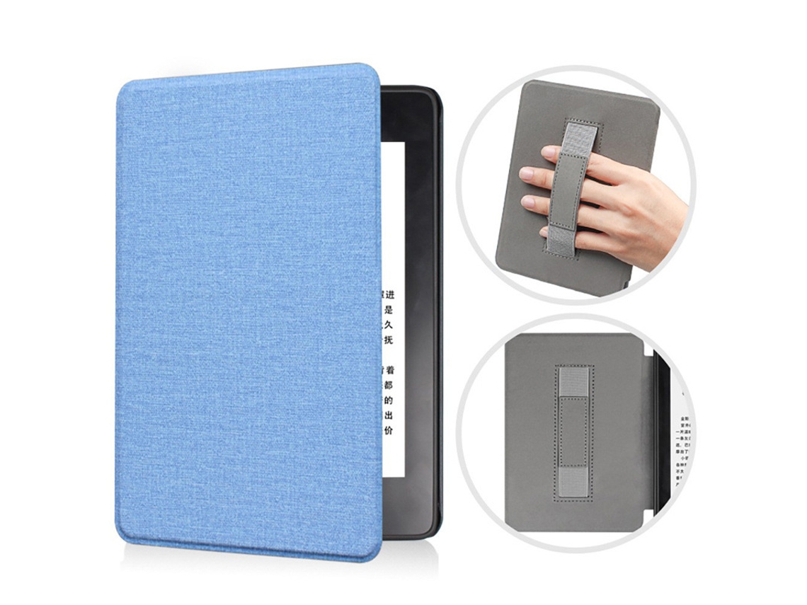 Capa Para Kindle Paperwhite 1ª/2ª/3ª Geração (2012/2013/2015) 6" Azul Celeste Cuich