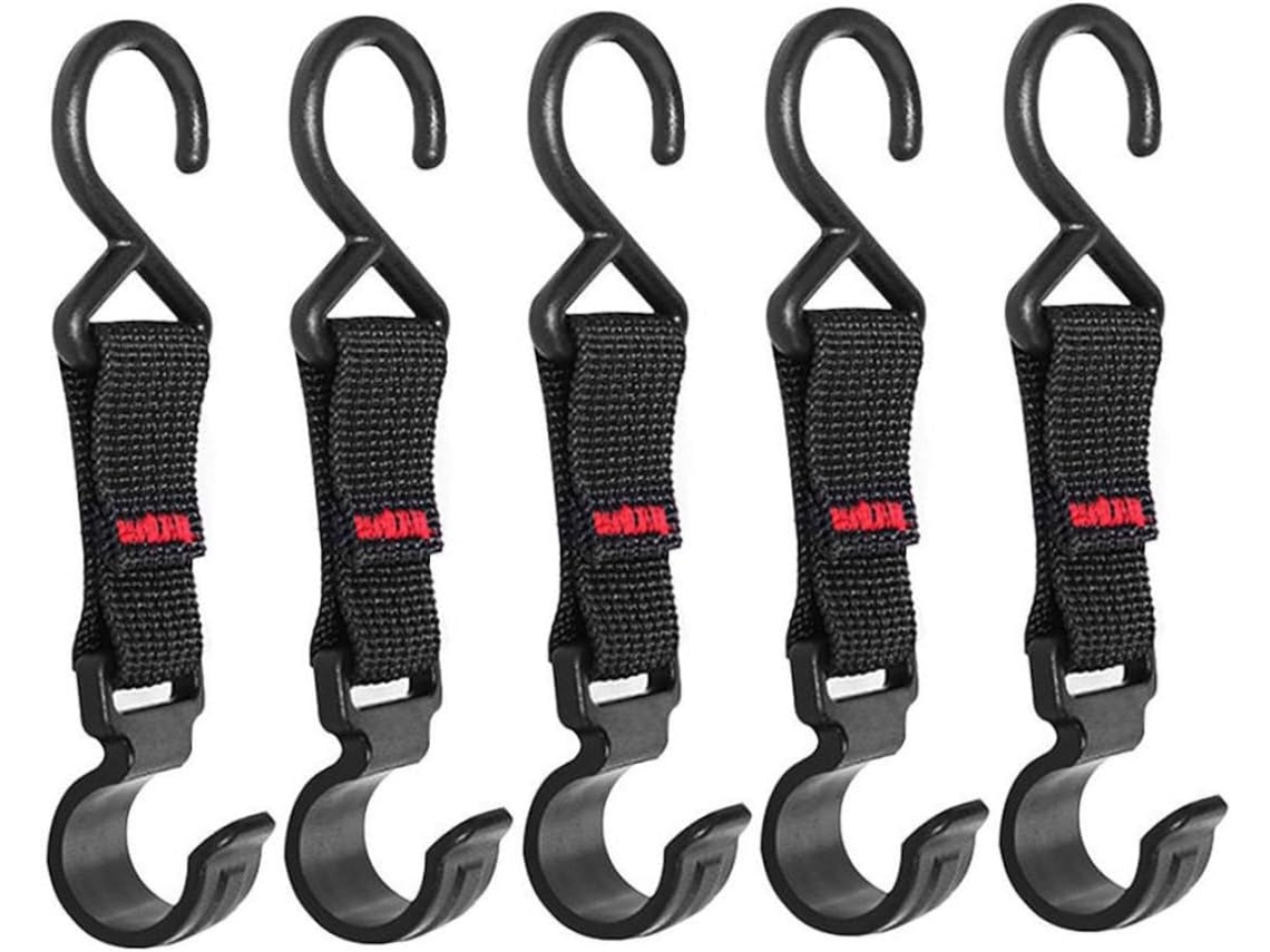 Conjunto de 5 Ganchos Removíveis para Camping AQUAFORGE