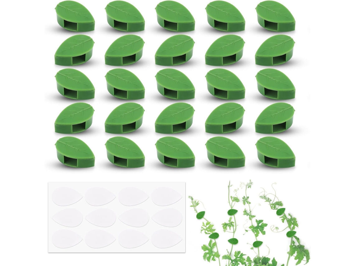 30 grampos AQUAFORGE para plantas trepadeiras, parede