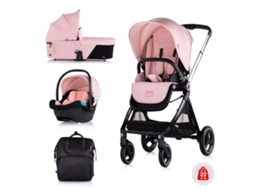 Carrinho De Passeio Chipolino Marshmallow Elite Trio Até 22 Kg