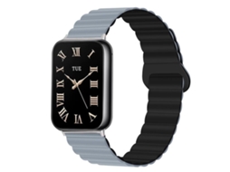 Bracelete para Samsung Galaxy Watch 7/6/5/4 loop nylon fivela magnética framboesa XIAOMOYU