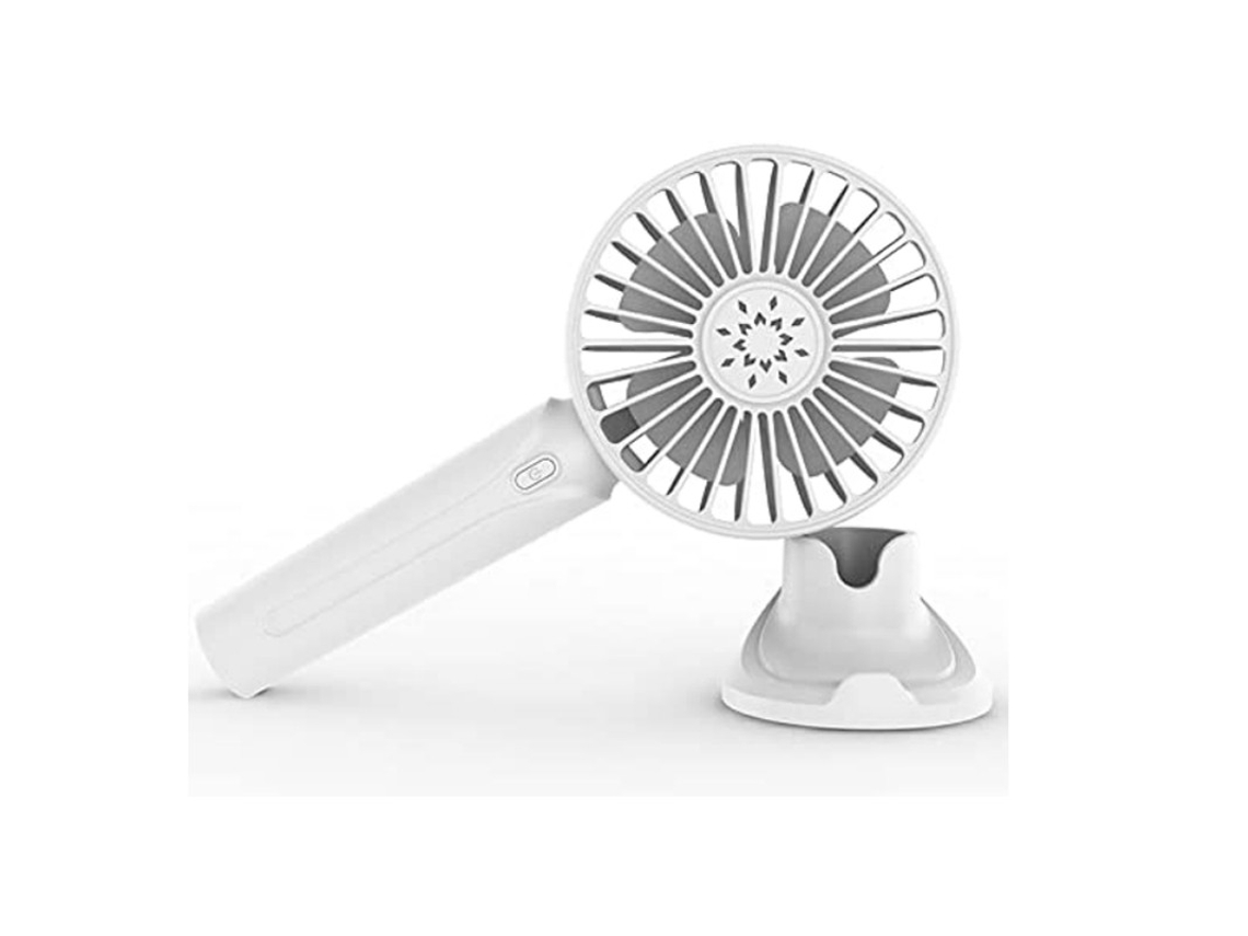 Ventilador Portátil De Bolso, Mini Ventilador Portátil 2000 Mah Usb Operado Por Bateria Ventilador Recarregável Usb Yizhood (branco)