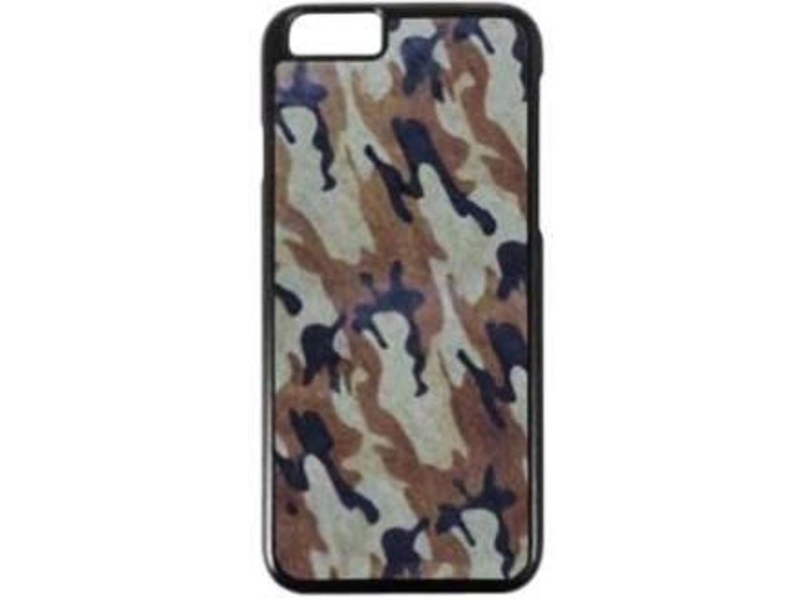 Capa iPhone 6, 6s, 7, 8 BENJAMINS Hairy Leather Castanho