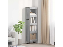 Vidaxl Gabinete De Livros 40 X 30 X 155 Cm Derivados De Madeira