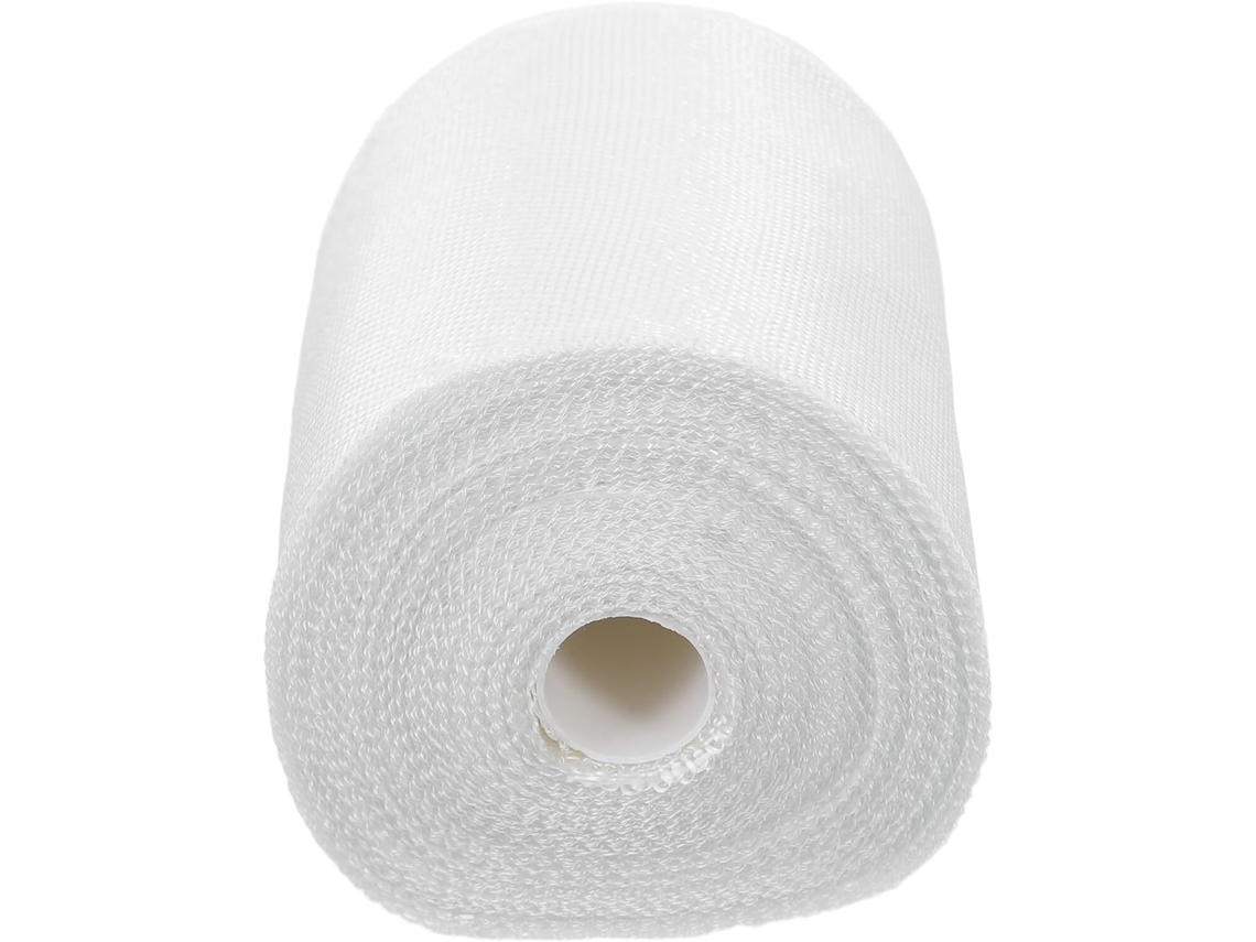 Fita Isolante De Fibra Vidro Resistente A Altas Temperaturas, Branca