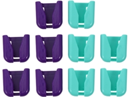 Ipetboom 10-clips Úteis Para Estetoscópio, Em Abs, Fixação Segura E Design Confortável Para Pescoço Mãos, Acessórios