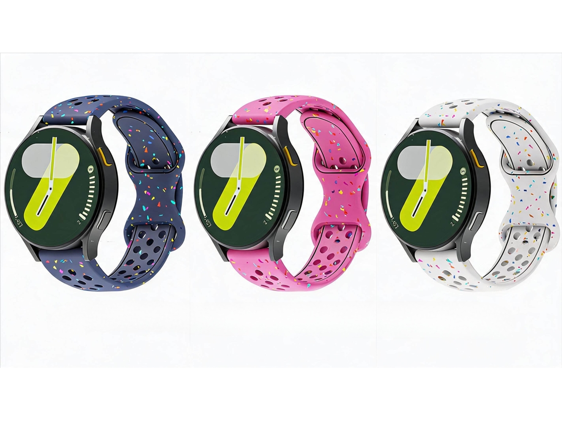 Pulseira para Samsung Galaxy Watch7 40/44mm DIGITALLAB 3 peças