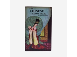 Um Baralho De Tarô Chinês Clássico, Contendo 78 Cartas De Papel Com Acabamento Brilhante, Embalado Em Uma Caixa Colorida.