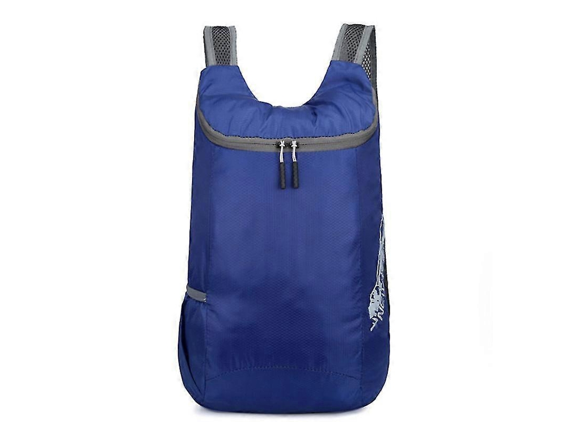 Mochila De Viagem Leve, Dobrável, Impermeável E Compacta, Para Caminhadas, Para Homens E Mulheres, Blu