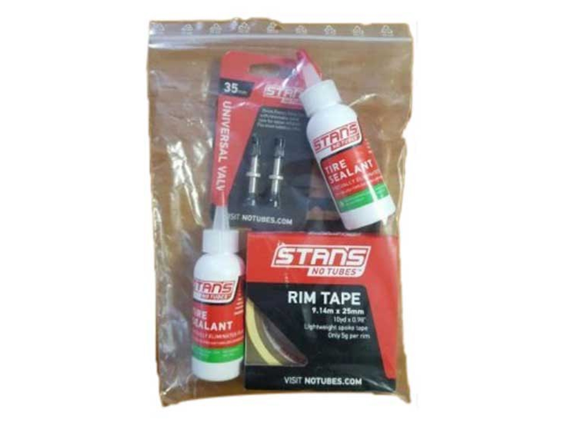 Kit Tubeless Vermelho 27 Mmstans no Tubes