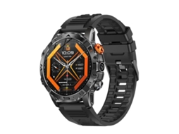 Smartwatch (silicone Preto), 2gb+16gb, Unisoc 8541 Quad-core, Suporta Monitoramento De Frequência Cardíaca.