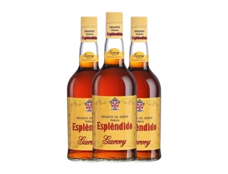 Brandy Conhaque GARVEY Espléndido Jerez-Xérès-Sherry (0.7 L - 3 Unidades)