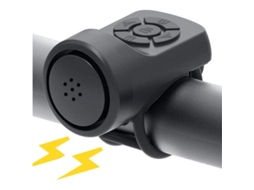 Buzina Elétrica para Bicicleta, AQUAFORGE, recarregável por USB, antifurto, MTB, estrada