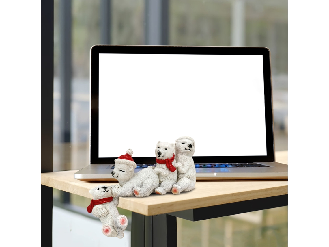 Polar Bear Ornament (resin Material, Styrofoam Packaging) Eoocoo