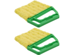 Escova De Limpeza Para Saídas Ar Condicionado Estilo Verão Com Cabo Ergonômico Duas Peças Eficaz Em Casa E No Carro