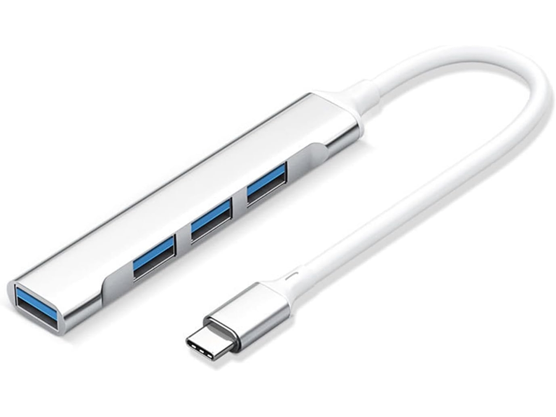 Hub Usb 4 Em 1 Multifuncional De Alta Velocidade, Sem Necessidade