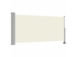 Conjunto 1 Toldo Lateral Vidaxl Creme Tecido (300 Cm)