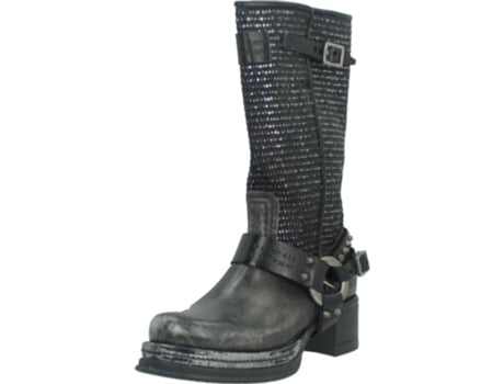 Sapatos de Mulher AIRSTEP Pele Preto (39)