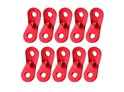 Ajustador de Corda, Camping, 10 Peças com 2 Furos AQUAFORGE
