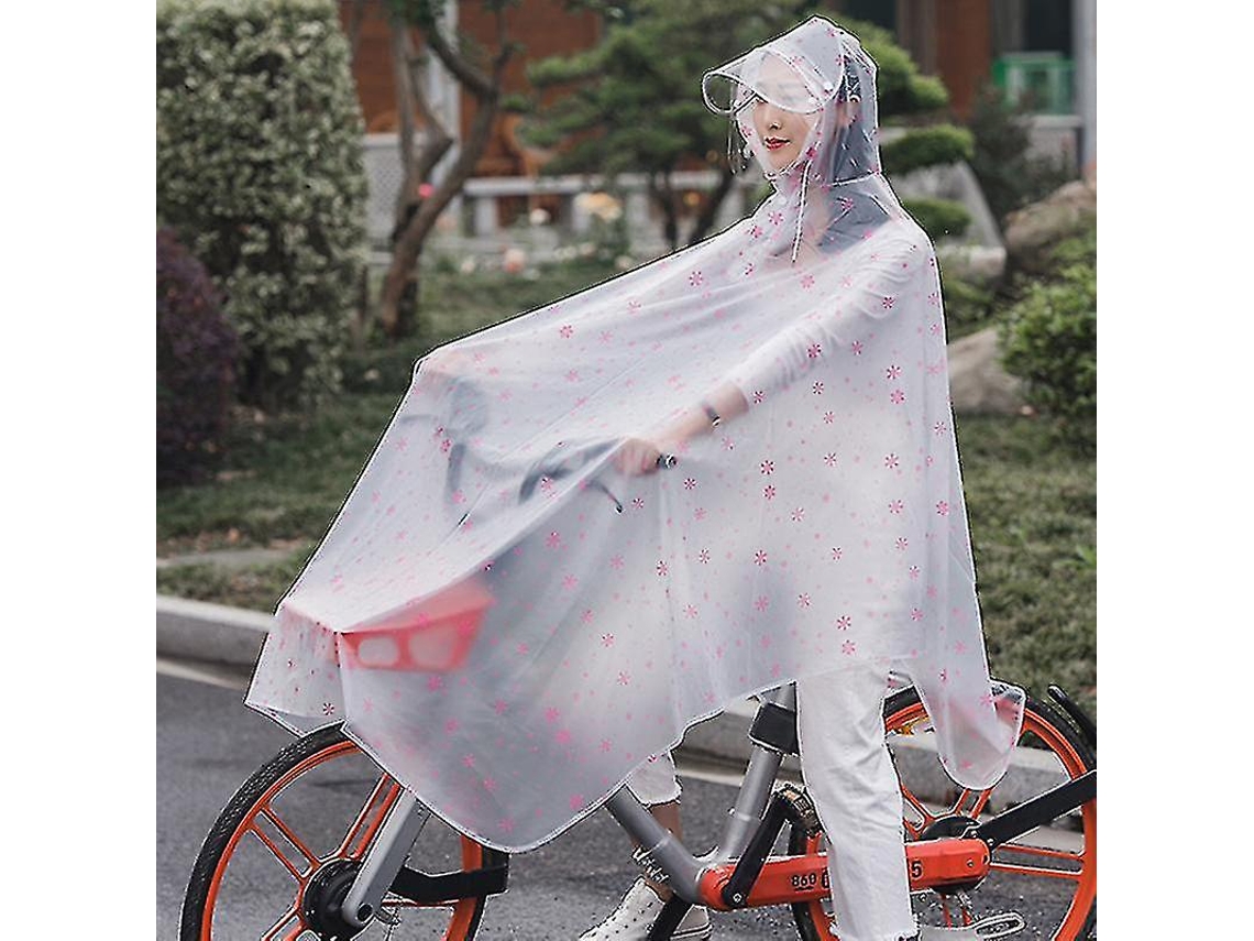 Omni-chubasquero Transparente Impermeable Antiviento Para Bicicleta Y Motocicleta