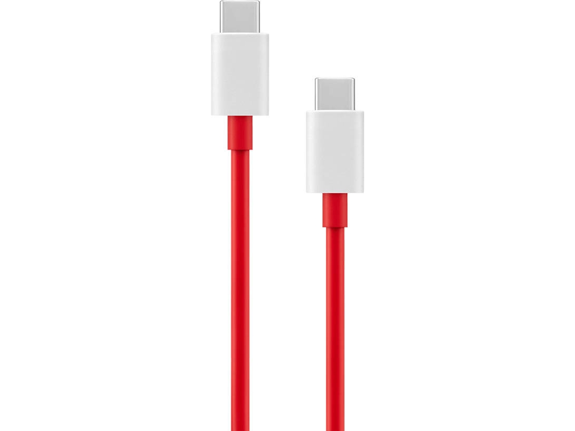 Cabo ONEPLUS Warp Charge (USB-C - 1m - Vermelho)